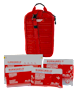 Burn Dressing Large Red Velcro Bag